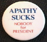 Nobody's Button - Artist Unknown - Apathy - 1976